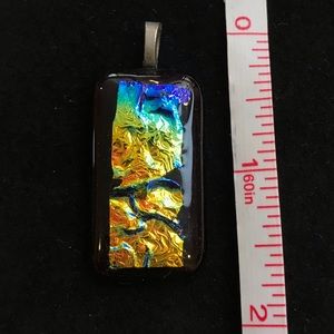 Dichroic Glass Pendant